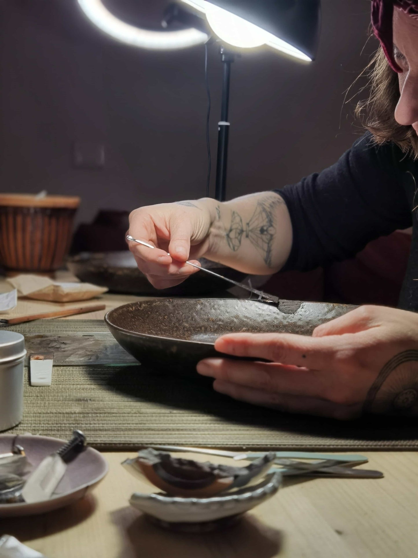 Cours particulier réparation Kintsugi - 1 cours 2h (non débutant)