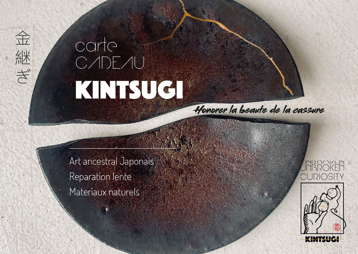 Carte cadeau Kintsugi multi-montants